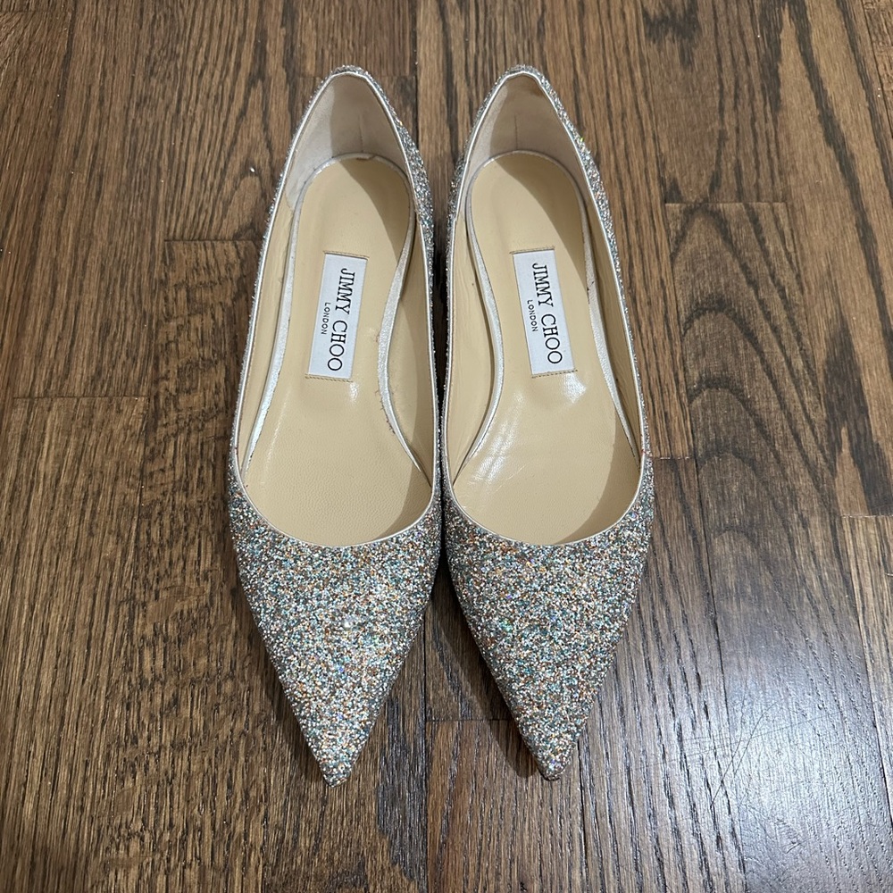 Jimmy Choo flats. Size 37.5